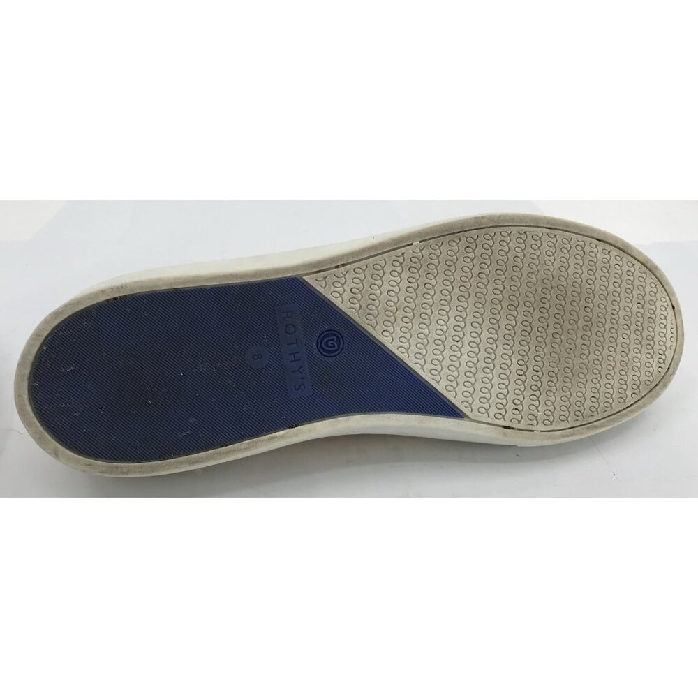 Rothys Shoes Size 8 Lemon Yellow Honeycomb The Sneaker Washable Comfort Slip On - Picture 12 of 16